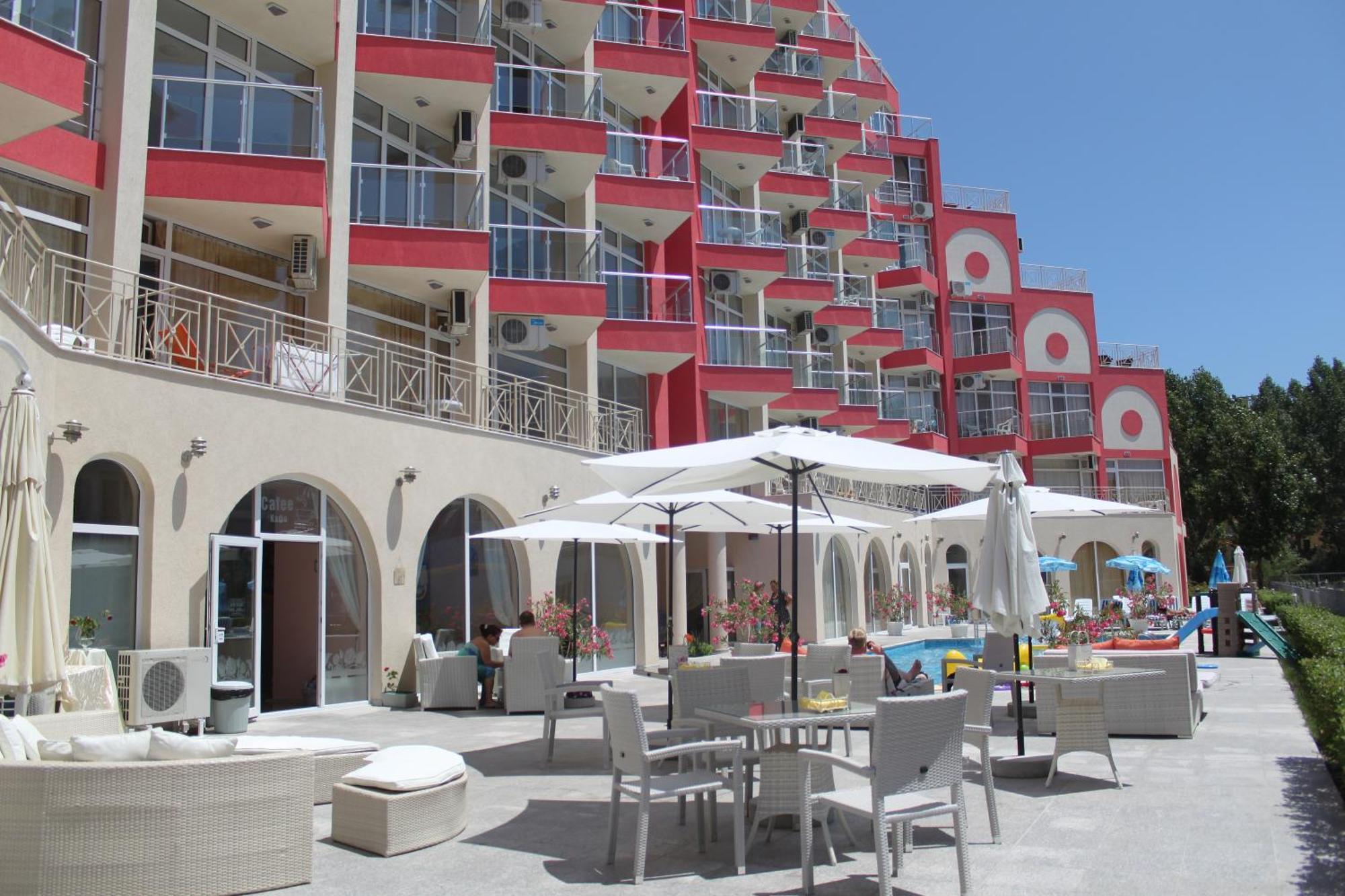 Rose Garden Omax Apartments Sunny Beach Exterior photo