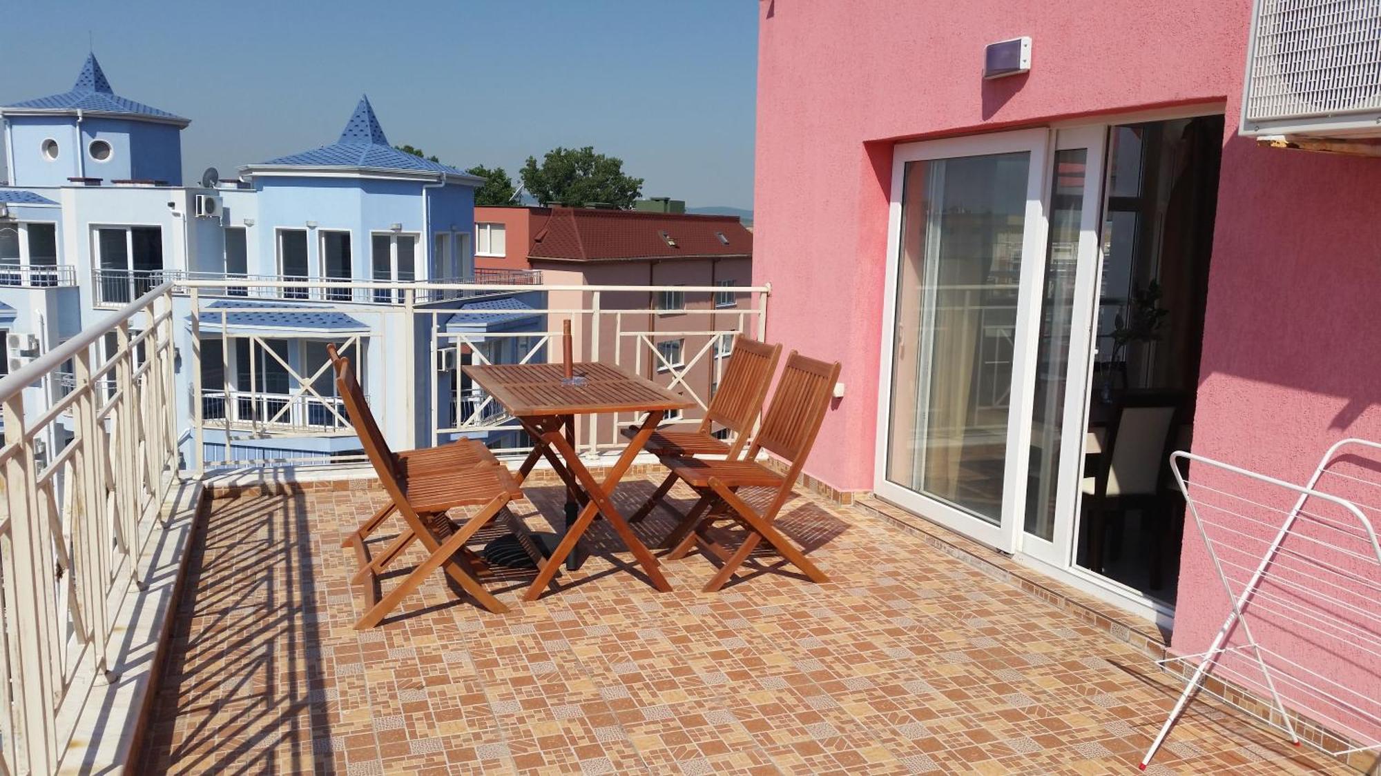 Rose Garden Omax Apartments Sunny Beach Room photo