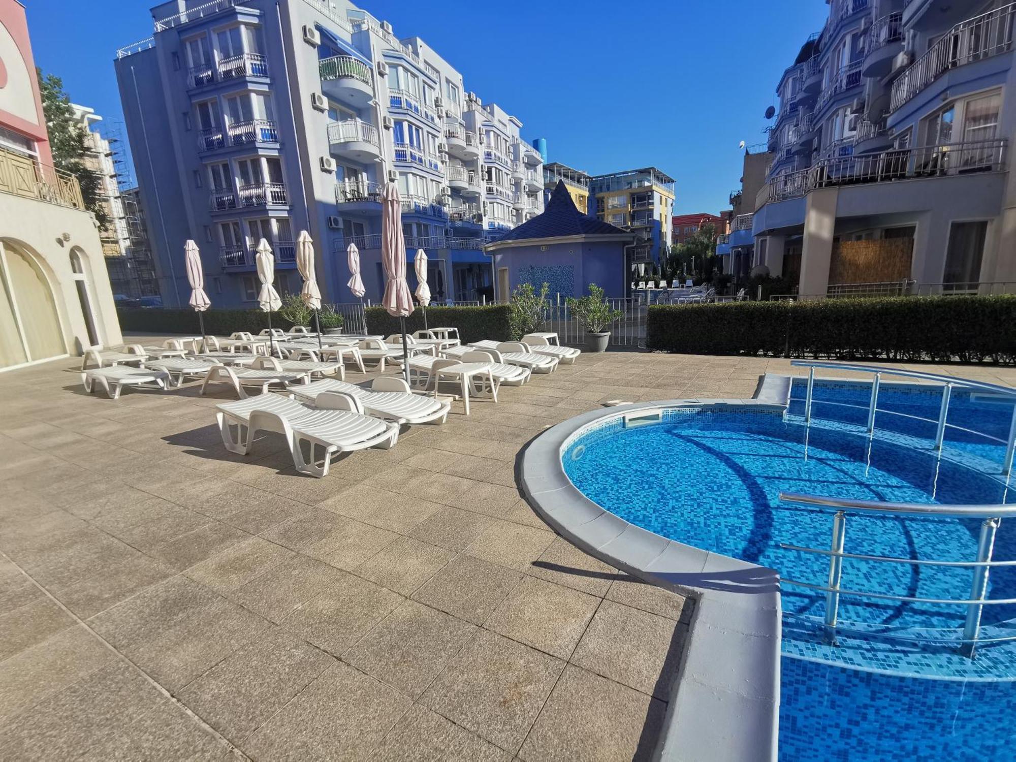 Rose Garden Omax Apartments Sunny Beach Exterior photo