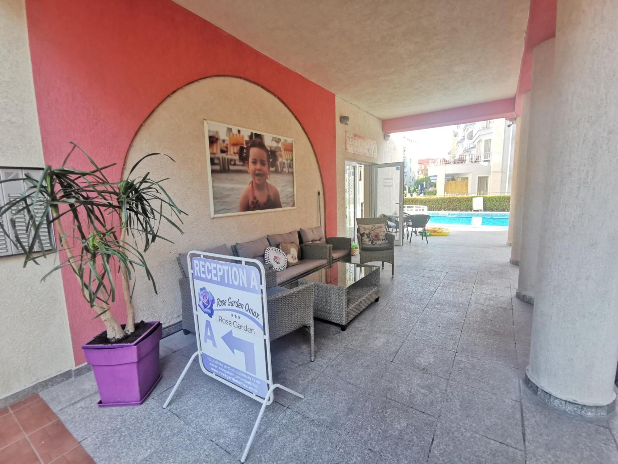 Rose Garden Omax Apartments Sunny Beach Exterior photo
